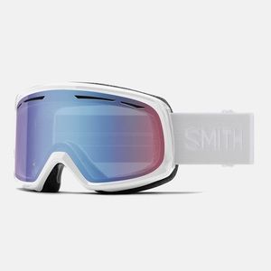 Smith Drift Snow Goggles White Blue Sensor Mirror